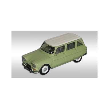 Miniature Citroen Ami Break Verte Francis Miniatures