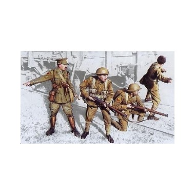 Figurines Maquettes Infanterie Britannique 1ereGM 1917 1918 Chez