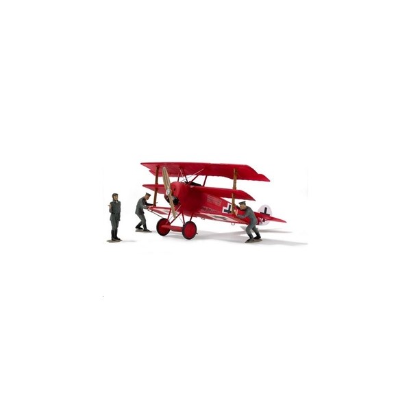 Maquette Fokker Dr I Von Richthofen Avec Figurines Eregm Francis