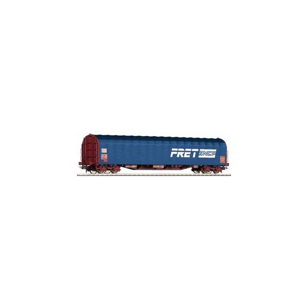 Wagon B Che Essieux Rils Bache Bleue Sncf Epoque Francis Miniatures