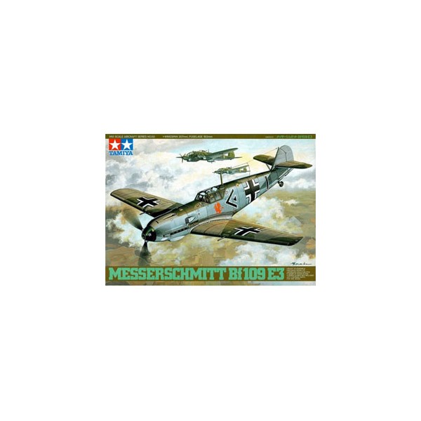 Tamiya 61050 Maquette Messerschmitt Bf 109 E 3 2eme GM Chez Francis