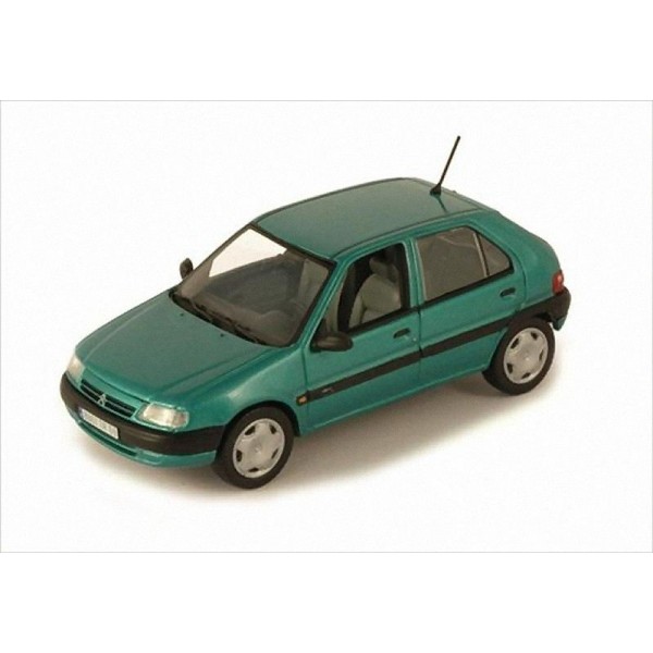 Miniature Citroen Saxo 5 Portes Vert Polynesien 1996 Francis Miniatures