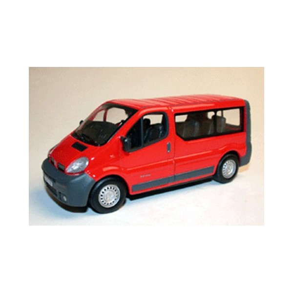 Miniature Renault Trafic Minibus Rouge Francis Miniatures