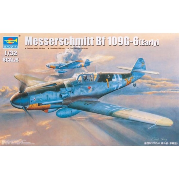 Trumpeter 02296 Maquette Messerschmitt Bf 109G 6 Early Francis