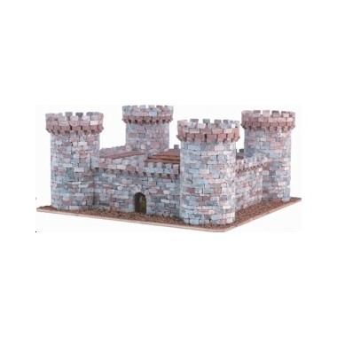 Première maquette - Le château fort - Premières maquettes