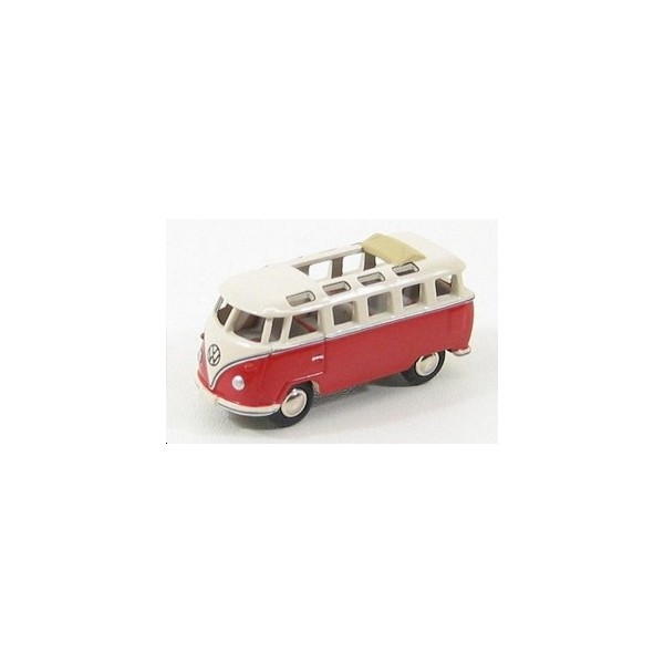 Miniature Volkswagen T1 Bulli Samba Rougeblanc Chez Francis 