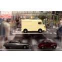 Miniatures Citroen HY, Renault 4CV, Citroen DS19