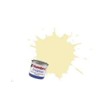 Humbrol 41 Ivoire brillant, peinture Enamel Pot 14 ml