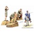 Figurines Tankistes allemands, 2ème GM Afrique