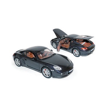 Miniature Porsche Cayman S Phase 2 noire - francis miniatures
