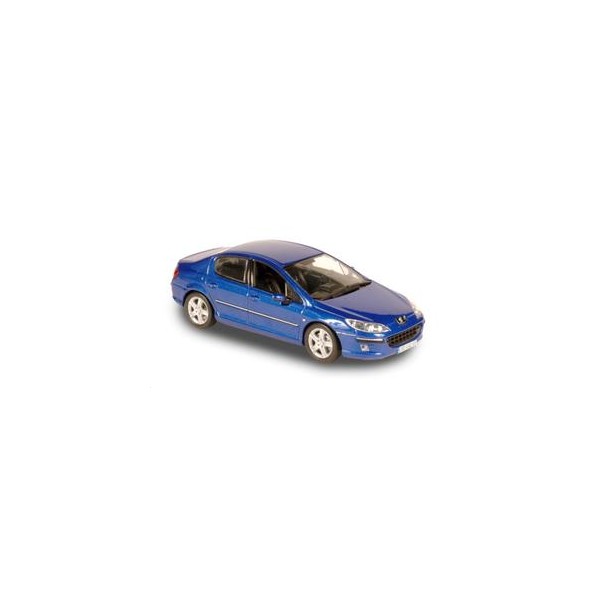 Miniature Peugeot 407 Berline Bleu Alcyon 2005 francis miniatures