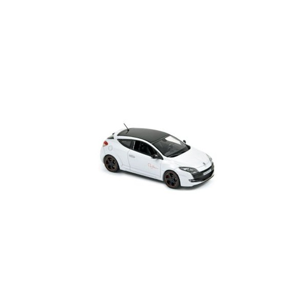 Miniature Renault Megane RS Trophy blanche 2011 francis miniatures