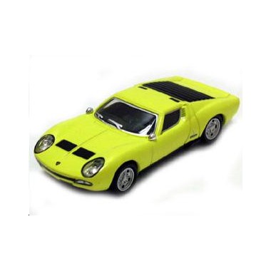 Miniature Lamborghini Miura Jaune 1966