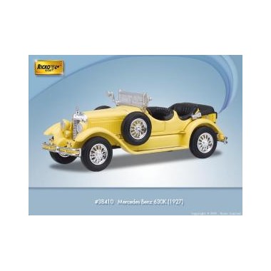 Miniature Mercedes 630K Jaune 1927