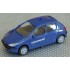 Miniature Peugeot 206 Gendarmerie, avec gyrophare et phares 