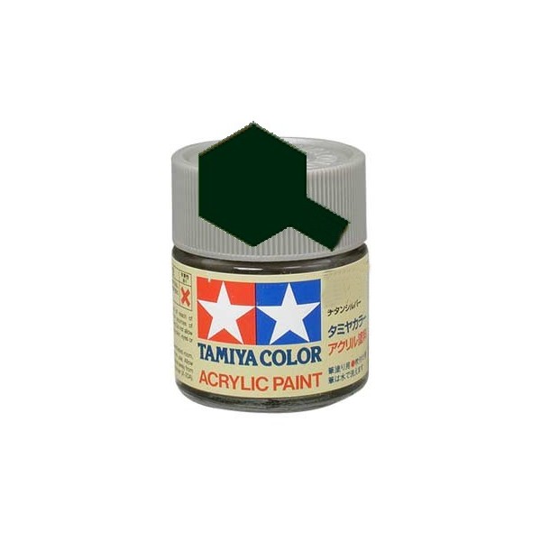 Peinture maquette tamiya XF70 Vert foncé mat 23ml