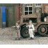  Figurines maquettes Mécaniciens tanks allemands, 2ème GM 