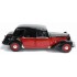 Miniature Citroen Traction 15HP 6 Cylindres Bordeaux/Noir 1952