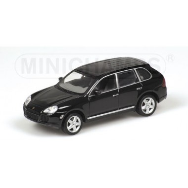 Miniature Porsche Cayenne Turbo Noire - francis miniatures