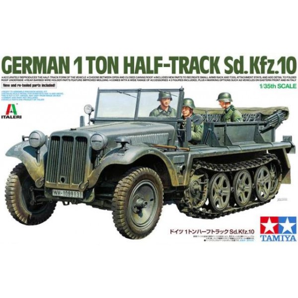 Tamiya Maquette German Ton Half Track Sd Kfz