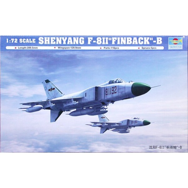 Trumpeter 01610 Maquette Shenyang F-8II Finback-B - Francis Miniatures